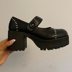 Platform Chunky Heels